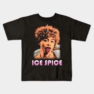 Ice spice vintage bootleg design Kids T-Shirt